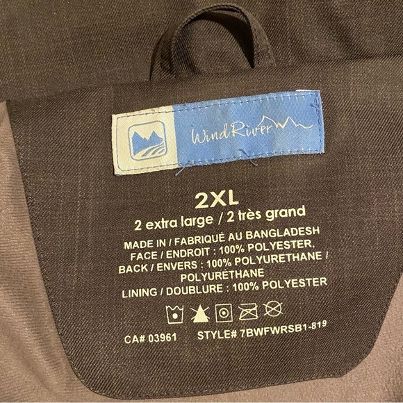 Wind River Dark Brown Fall/Winter Jacket - Picture 6 of 11